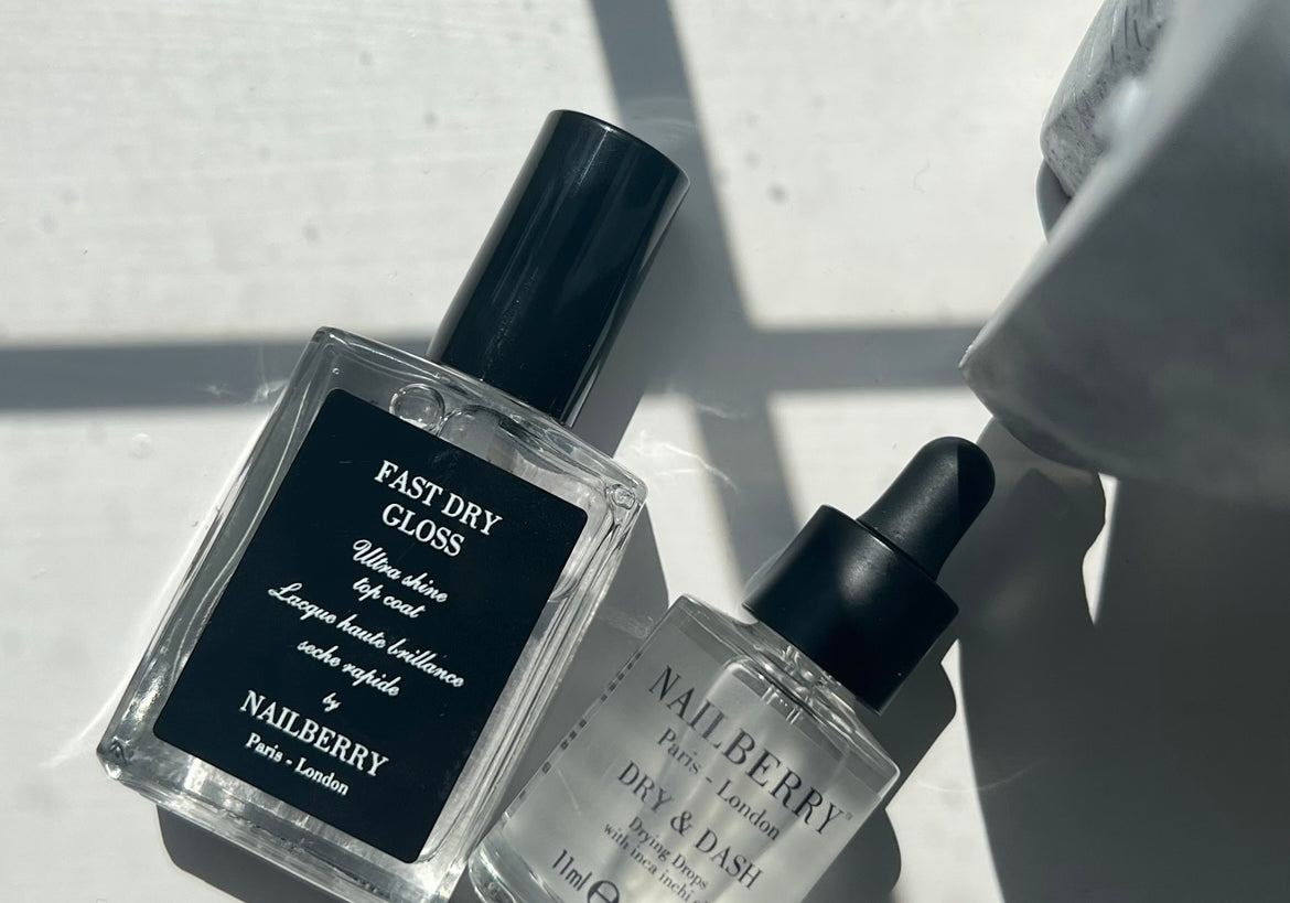 How to speed-up nail dry time